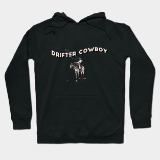 Roping the World ,Cowboy on horse 2 Hoodie